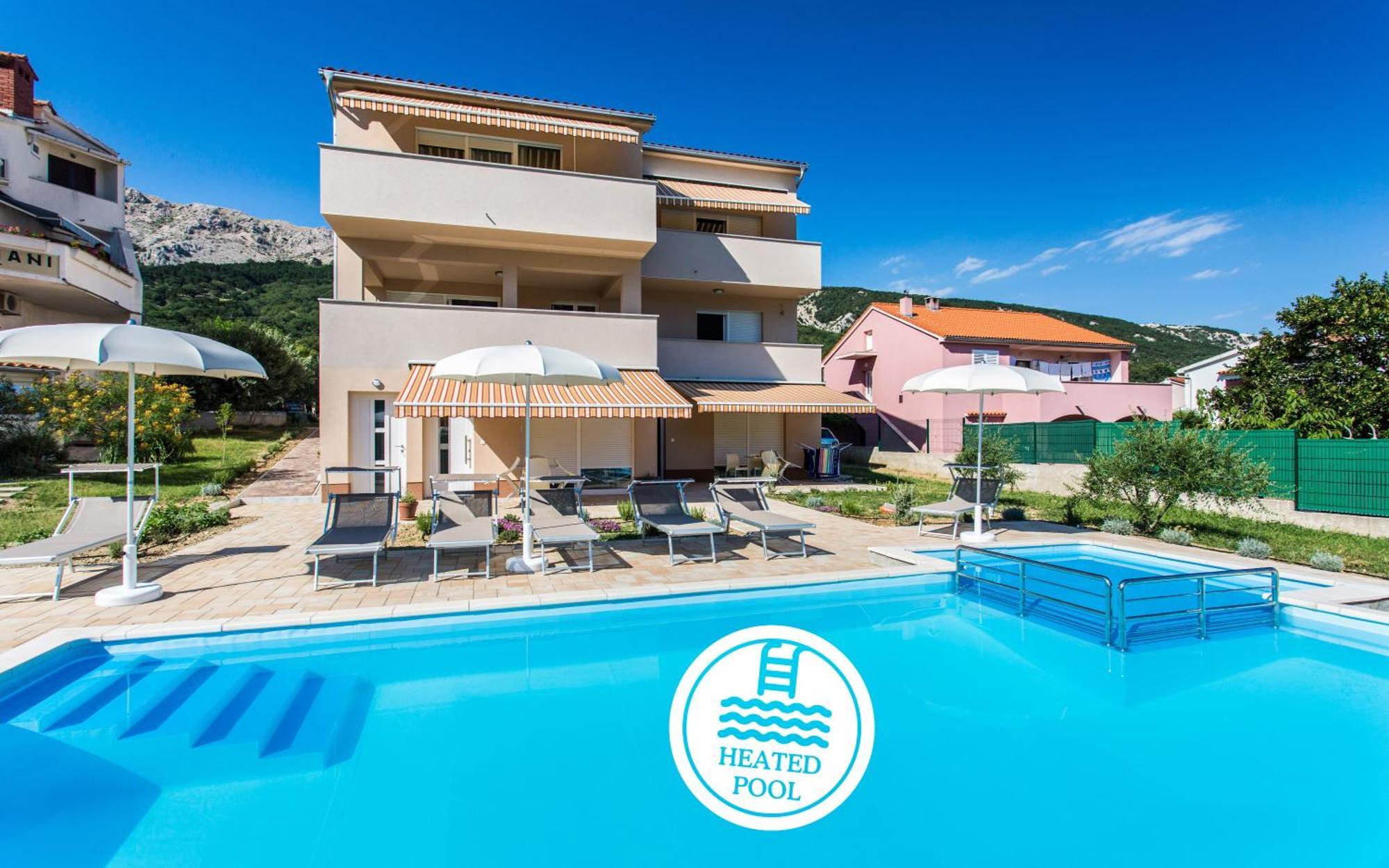 Apartments Viktorija 2 Baška Buitenkant foto