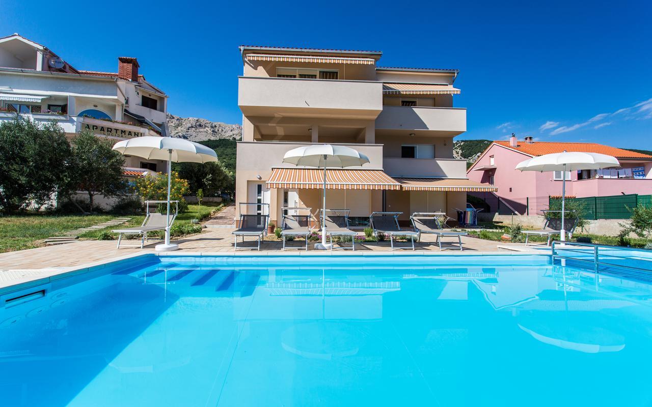 Apartments Viktorija 2 Baška Buitenkant foto
