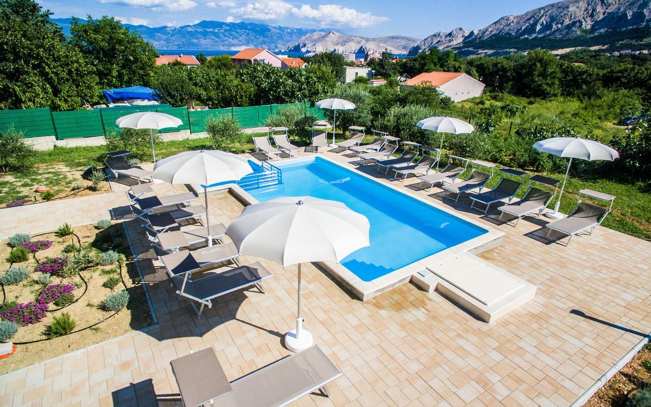 Apartments Viktorija 2 Baška Buitenkant foto