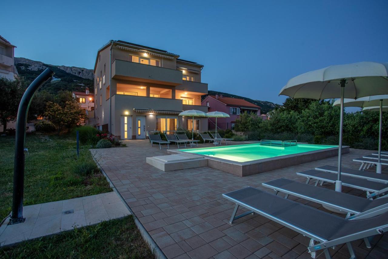 Apartments Viktorija 2 Baška Buitenkant foto